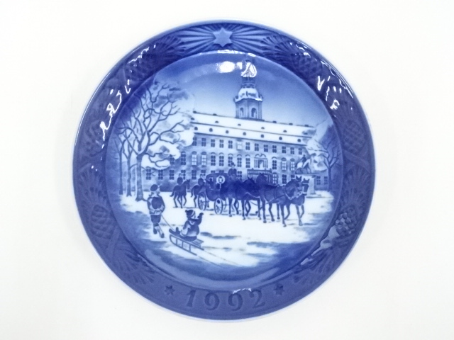 Royal Copenhagen　ロイヤルコペンハーゲン　イヤープレート（1992年）